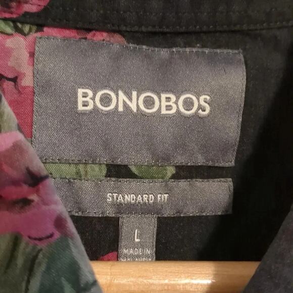 Bonobos floral button down size Large - Picture 3 of 5